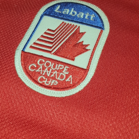 NEW Mens Wayne Gretzky Canadian Hockey Jersey Red - Picture 9 of 12